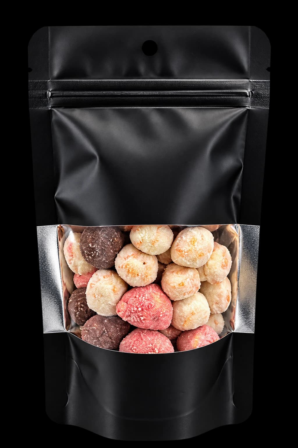 Embalagem real da pipoca gourmet Dejavoo sabor Napolitano